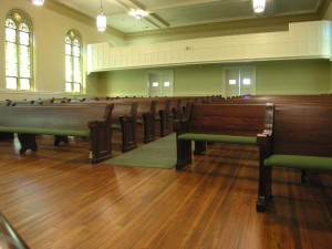 Church Floor Refinishing