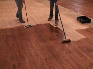 Hardwood Floor Staining